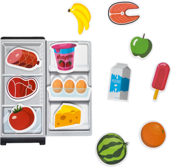 Изображение товара Развивающий игровой набор Десятое королевство Пластик на липучках Съедобное-несъедобное / 05224