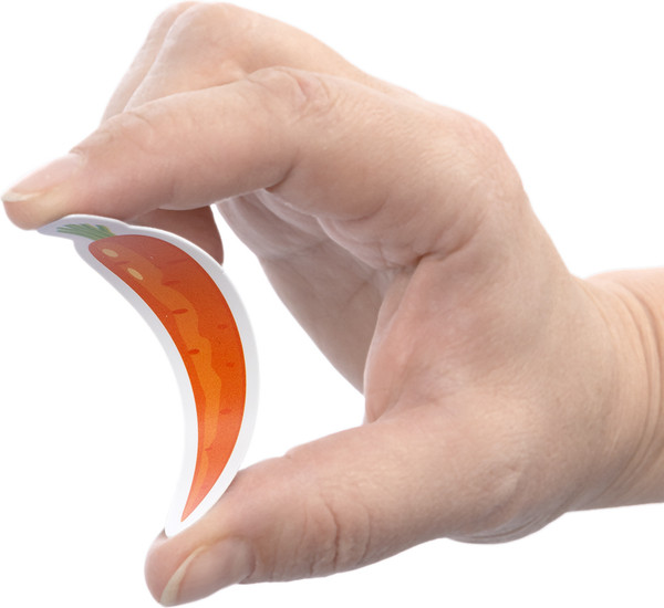 Изображение товара Развивающий игровой набор Десятое королевство Пластик на липучках Фрукты,овощи,ягоды, грибы / 05201