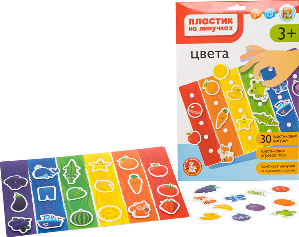 Изображение товара Развивающий игровой набор Десятое королевство Пластик на липучках Цвета / 05195