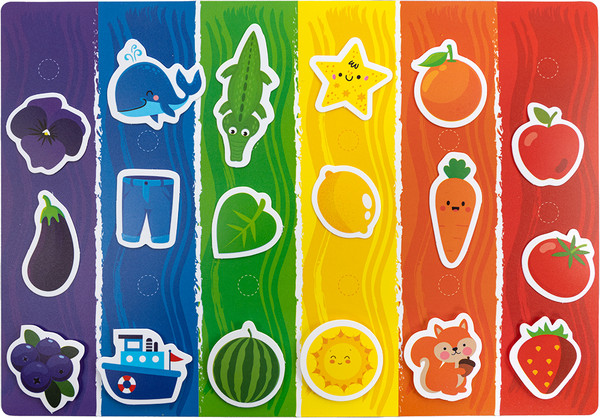 Изображение товара Развивающий игровой набор Десятое королевство Пластик на липучках Цвета / 05195