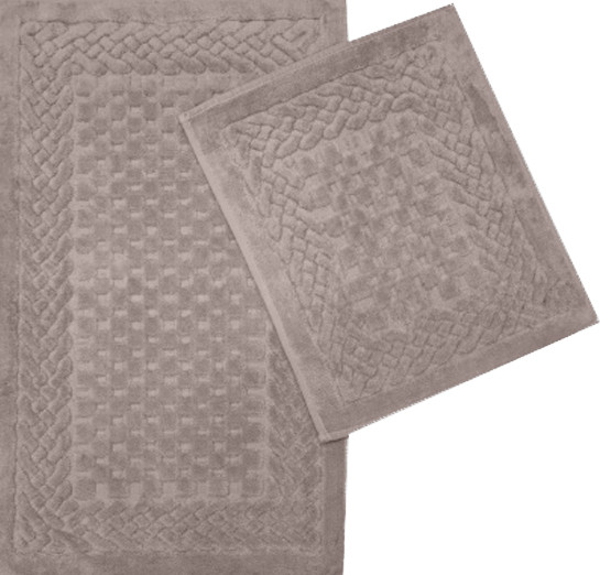 Изображение товара Набор ковриков для ванной и туалета Karven Zerguven / KV 111 (Vizon/светло-бежевый)