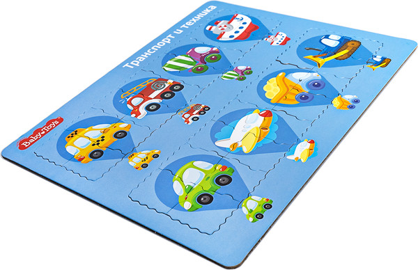 Изображение товара Развивающая игра Десятое королевство Транспорт и техника планшетный / 05234