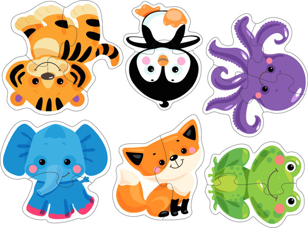 Изображение товара Развивающая игра Десятое королевство Зверята / 05483