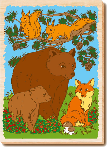 Изображение товара Доска для выжигания Десятое королевство В лесу / 05013