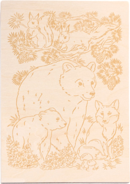 Изображение товара Доска для выжигания Десятое королевство В лесу / 05013