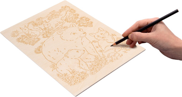 Изображение товара Доска для выжигания Десятое королевство В лесу / 05013