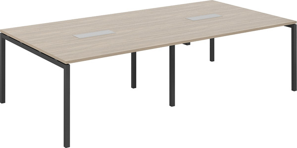 Изображение товара Комплект письменных столов Norden SG.274.OD.44.AN (антрацит/дуб темный)