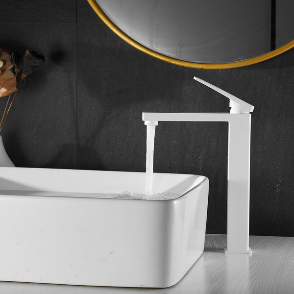 Изображение товара Смеситель Shevanik S6811C (белый)