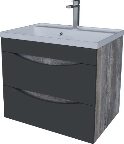 Изображение товара Тумба под умывальник Axus Найроби 60 (бетон)