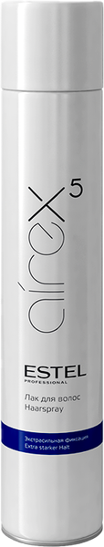 Изображение товара Лак для укладки волос Estel Airex экстрасильная фиксация (500мл)