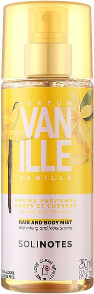 Изображение товара Спрей для тела Solinotes Vanille Mist (250мл)