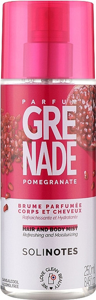 Изображение товара Спрей для тела Solinotes Grenade Mist (250мл)