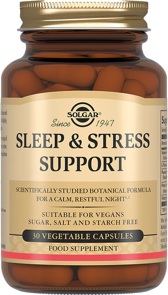 Изображение товара Комплексная пищевая добавка Solgar Сон и ночной стресс-контроль (30 капсул)
