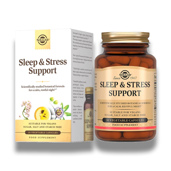 Изображение товара Комплексная пищевая добавка Solgar Сон и ночной стресс-контроль (30 капсул)