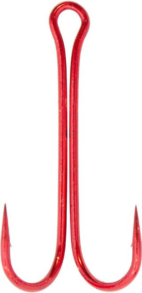 Изображение товара Набор крючков рыболовных Flagman Fishing Double Hook Long SS Red №2/0 / FDH-LR20 (3шт)