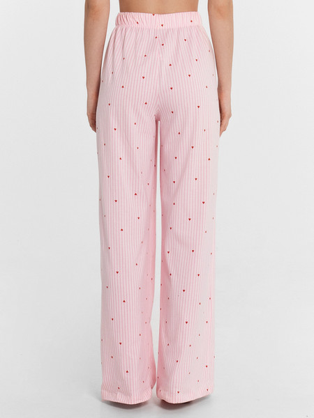 Изображение товара Пижама Mark Formelle 592554 (р.164/170-92-98, красные сердечки на розовой полоске)