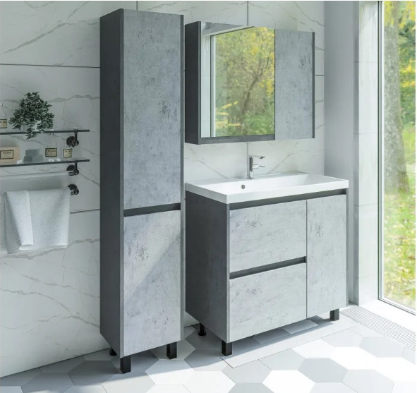 Изображение товара Тумба под умывальник Axus Джой 100 (2 ящика)