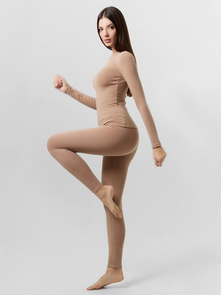 Изображение товара Комплект термобелья Mark Formelle 792001 (р.164/170-88-94, бежевый)