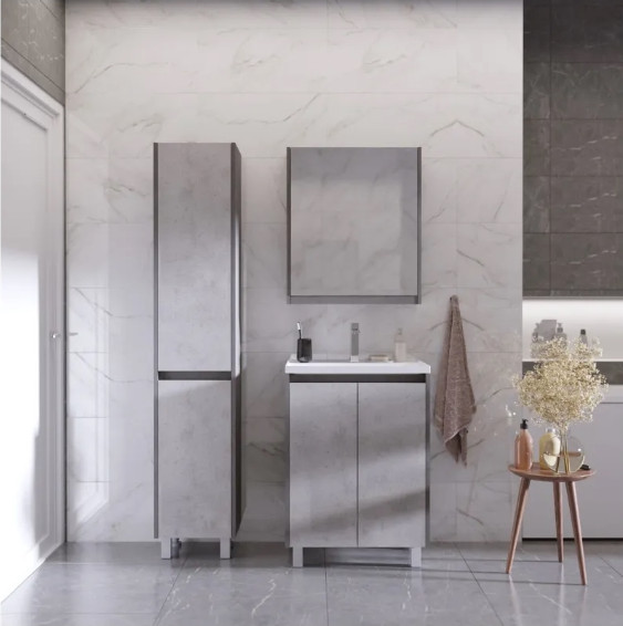 Изображение товара Шкаф с зеркалом для ванной Axus Джой 60