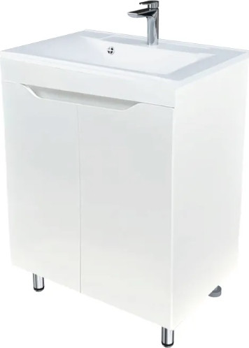 Изображение товара Тумба под умывальник Axus Фламини 65 (белый)