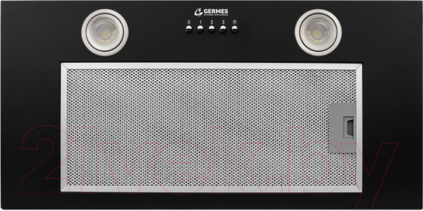 Изображение товара Вытяжка скрытая Germes Pula (черный)