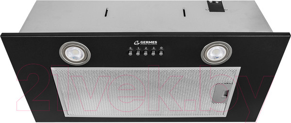 Изображение товара Вытяжка скрытая Germes Pula (черный)