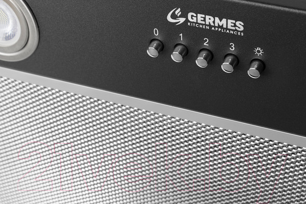 Изображение товара Вытяжка скрытая Germes Pula (черный)