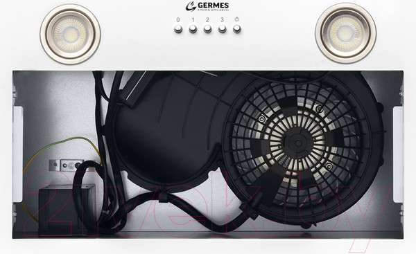 Изображение товара Вытяжка скрытая Germes York (белый)