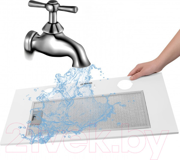 Изображение товара Вытяжка скрытая Germes York (белый)