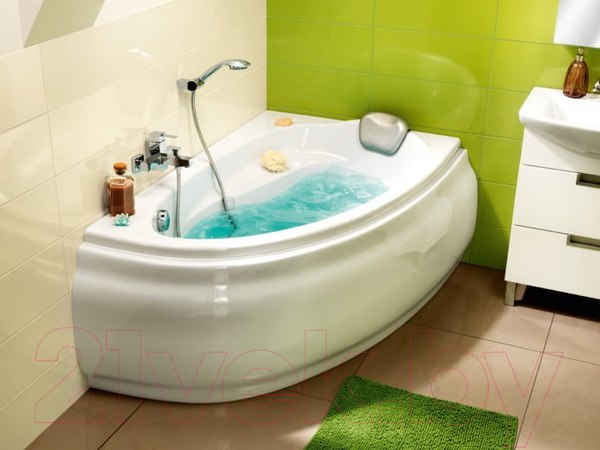 Изображение товара Ванна акриловая Cersanit Joanna 160x95 L (с каркасом и экраном)