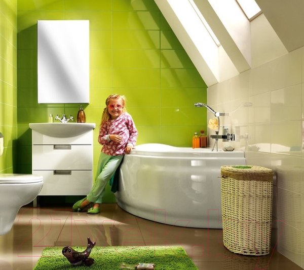 Изображение товара Ванна акриловая Cersanit Joanna 140x90 L (с ножками)