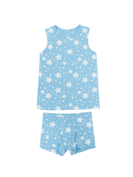 Изображение товара Комплект бельевой детский Mark Formelle 443002 (р.116-60-54, звезды на синем)