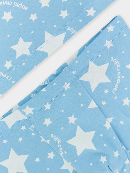 Изображение товара Комплект бельевой детский Mark Formelle 443002 (р.122-60-54, звезды на синем)