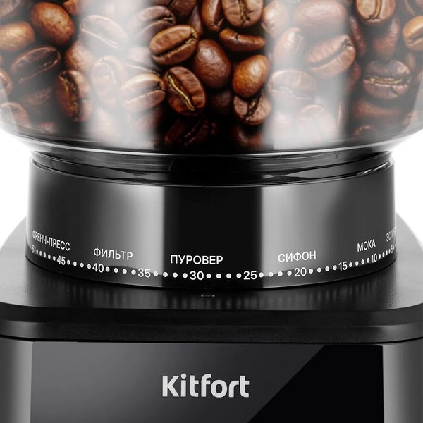 Изображение товара Кофемолка Kitfort КТ-7517