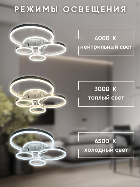 Изображение товара Люстра Aitin-Pro H71217/4C (серебристый)