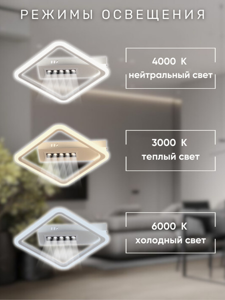 Изображение товара Люстра Aitin-Pro H9335/2 (черный/белый)