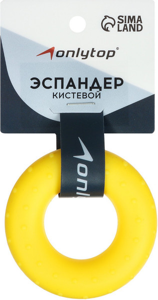 Изображение товара Эспандер Onlytop 3791398 (20кг, желтый)
