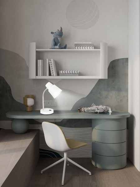 Изображение товара Настольная лампа Aitin-Pro ННБ 04-40-174 / 2031 (белый)