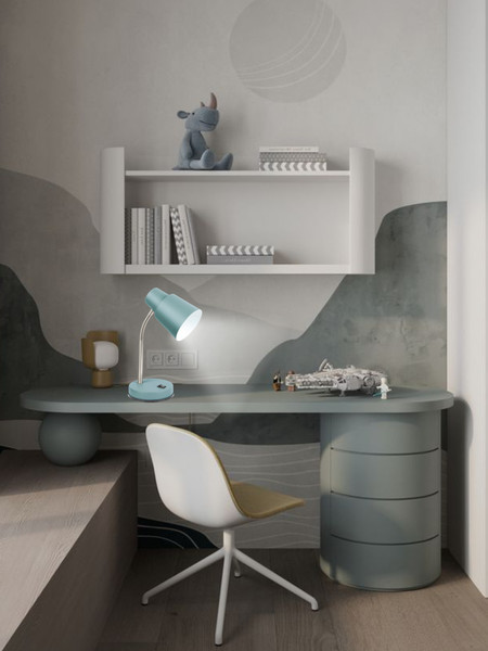 Изображение товара Настольная лампа Aitin-Pro ННБ 04-40-174 / 2031 (зеленый)