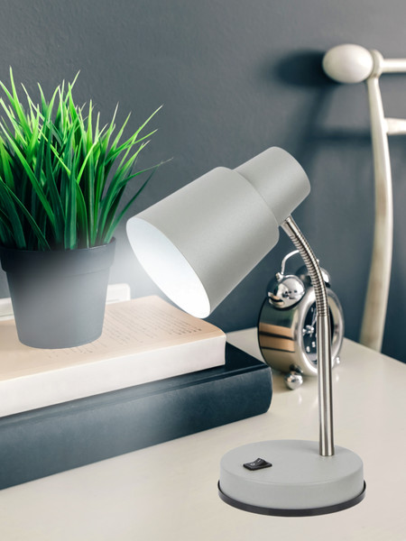 Изображение товара Настольная лампа Aitin-Pro ННБ 04-40-174 / 2031 (серый)