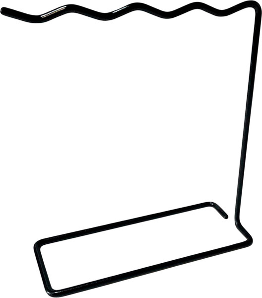 Изображение товара Подставка для типс ОМурМебель металлическая волнистая (черный)