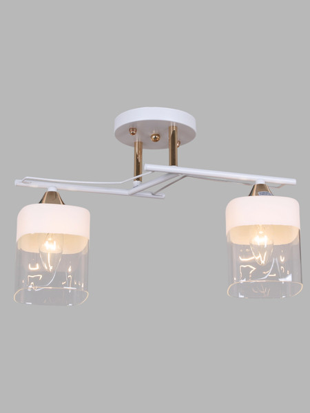 Изображение товара Потолочный светильник Aitin-Pro НПБ 02-2x60-101 / 6096/2 (белый/золото)