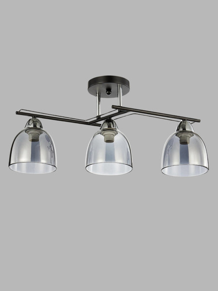 Изображение товара Люстра Aitin-Pro НПБ 02-3x60-101 / 6098/3 (черный/хром)