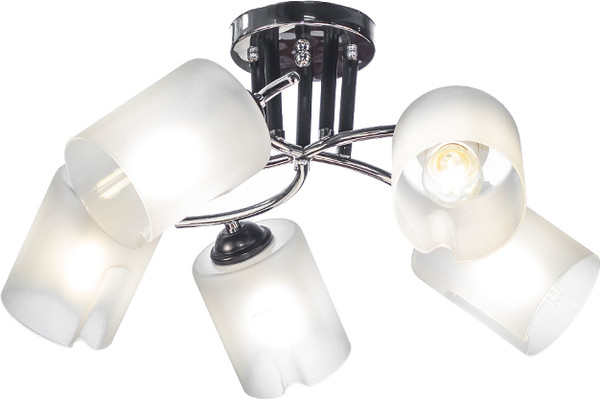 Изображение товара Потолочный светильник Aitin-Pro НПБ 02-5x60-101 / K2180/5 (черный/хром)