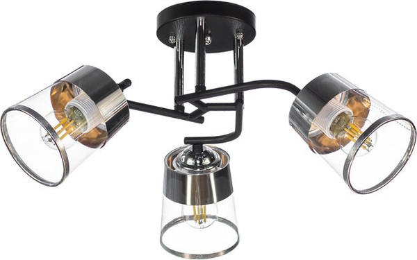 Изображение товара Люстра Aitin-Pro НПБ 02-3x60-101 / A4343/3 (черный/хром)