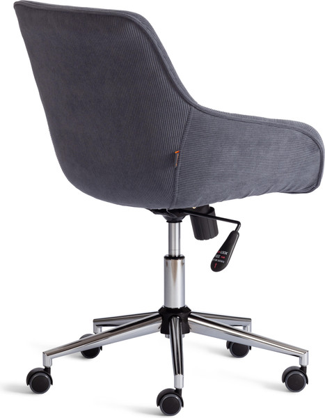Изображение товара Кресло офисное Tetchair Dublin хром/вельвет (графит)