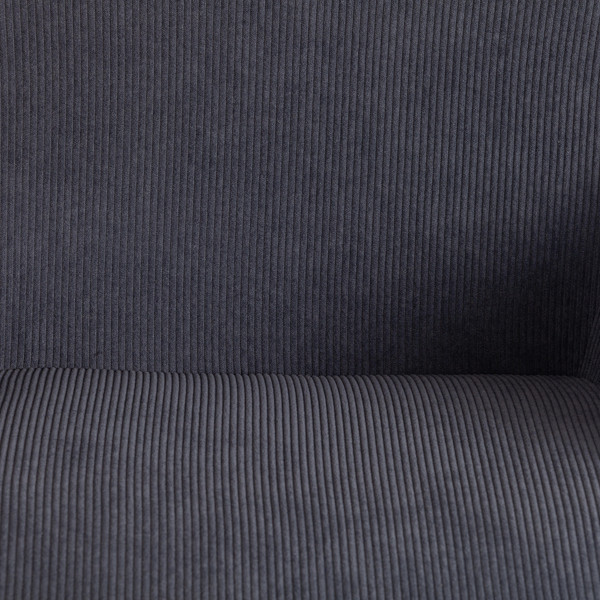 Изображение товара Кресло офисное Tetchair Dublin хром/вельвет (графит)