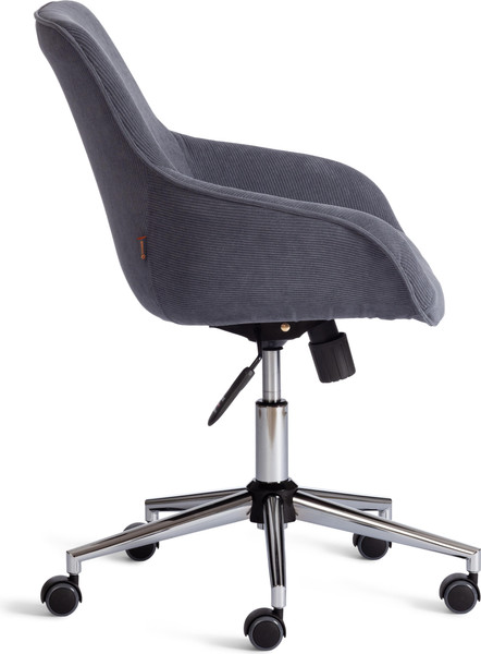 Изображение товара Кресло офисное Tetchair Dublin хром/вельвет (графит)