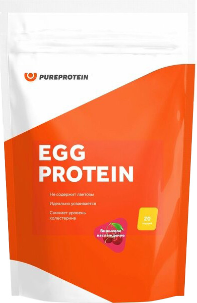 Изображение товара Протеин Pureprotein Яичный вишневое наслаждение (600г)