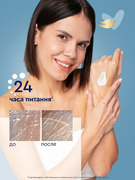 Изображение товара Крем для тела Dove с кокосовым молочком и маслом ши (300мл)